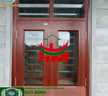 Cửa thép vân gỗ cửa sổ 14