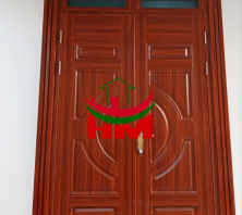Cửa thép vân gỗ 2 cánh 18