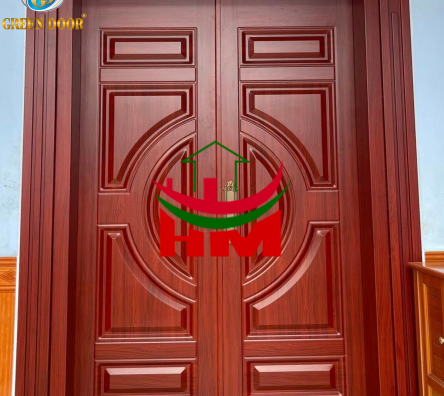 Cửa thép vân gỗ 2 cánh 17
