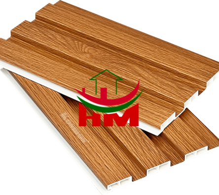 Lam 3 sóng thấp PVC vàng vân gỗ 3S200X15-003