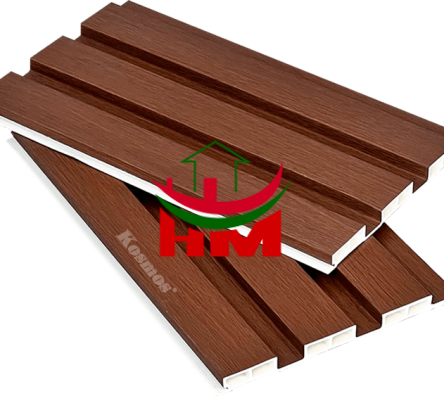 Lam 3 sóng thấp PVC nâu xước 3S200X15-011