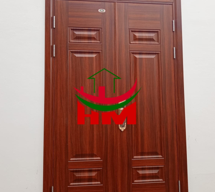 Cửa thép vân gỗ 2 cánh 7