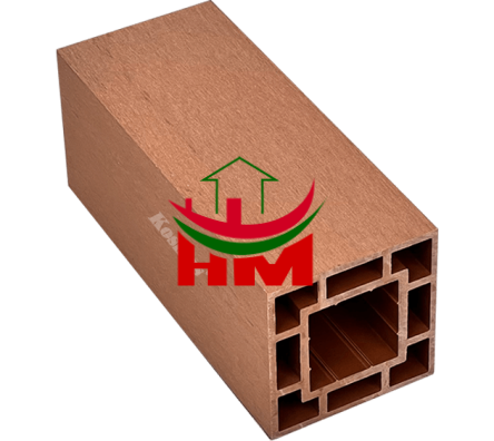 Trụ Pergola gỗ nhựa T120X120
